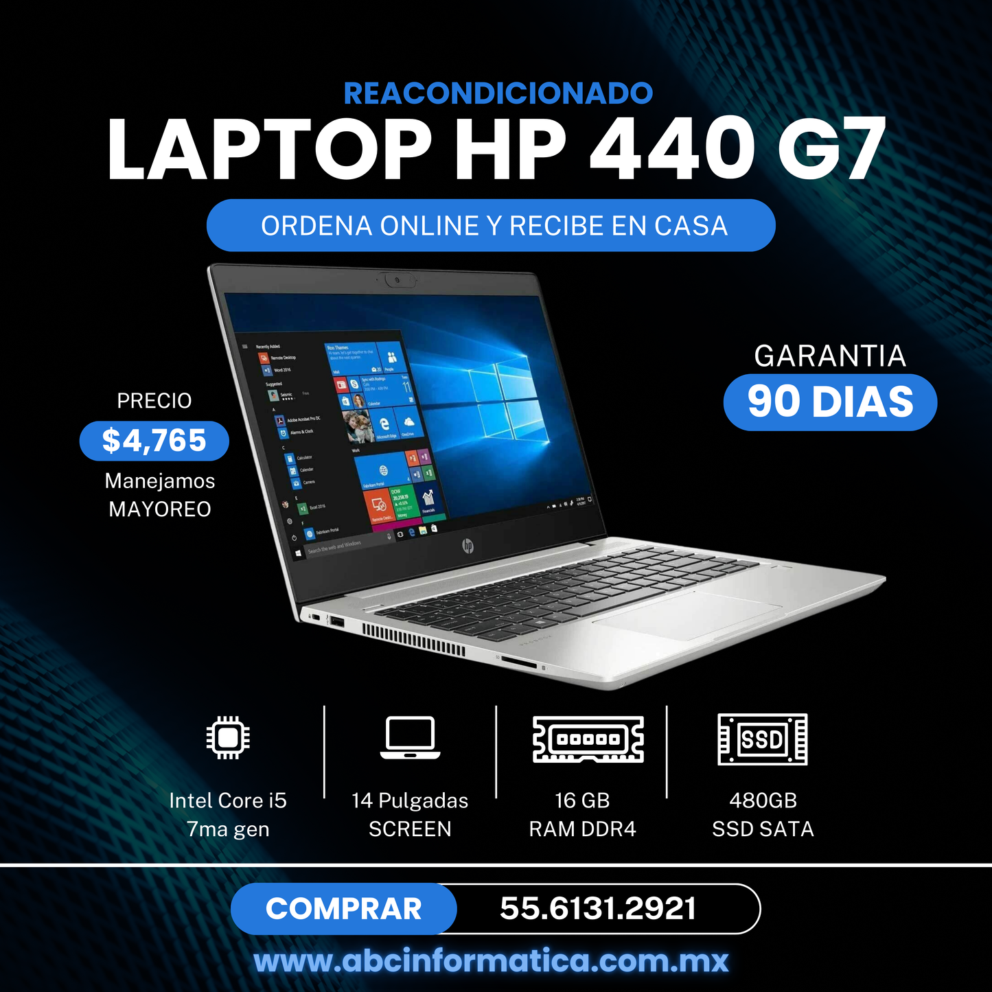 HP PROBOOK 440 G5 Laptop Usada