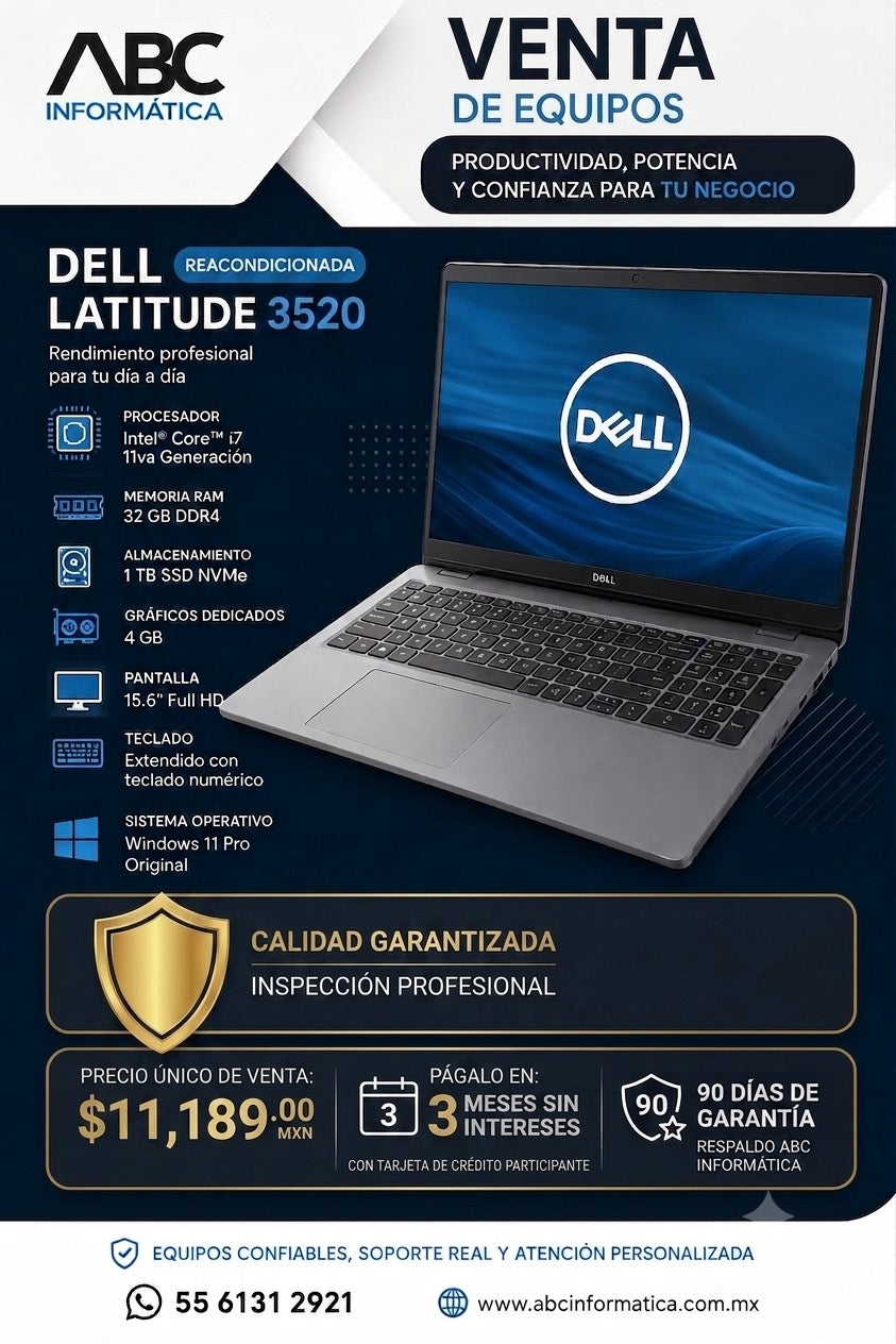 Dell Latitude 3520