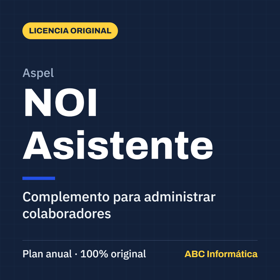 Aspel NOI Asistente