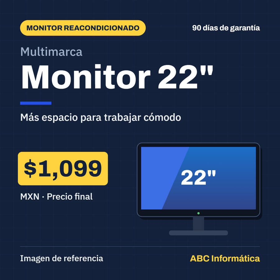 Monitor 22"