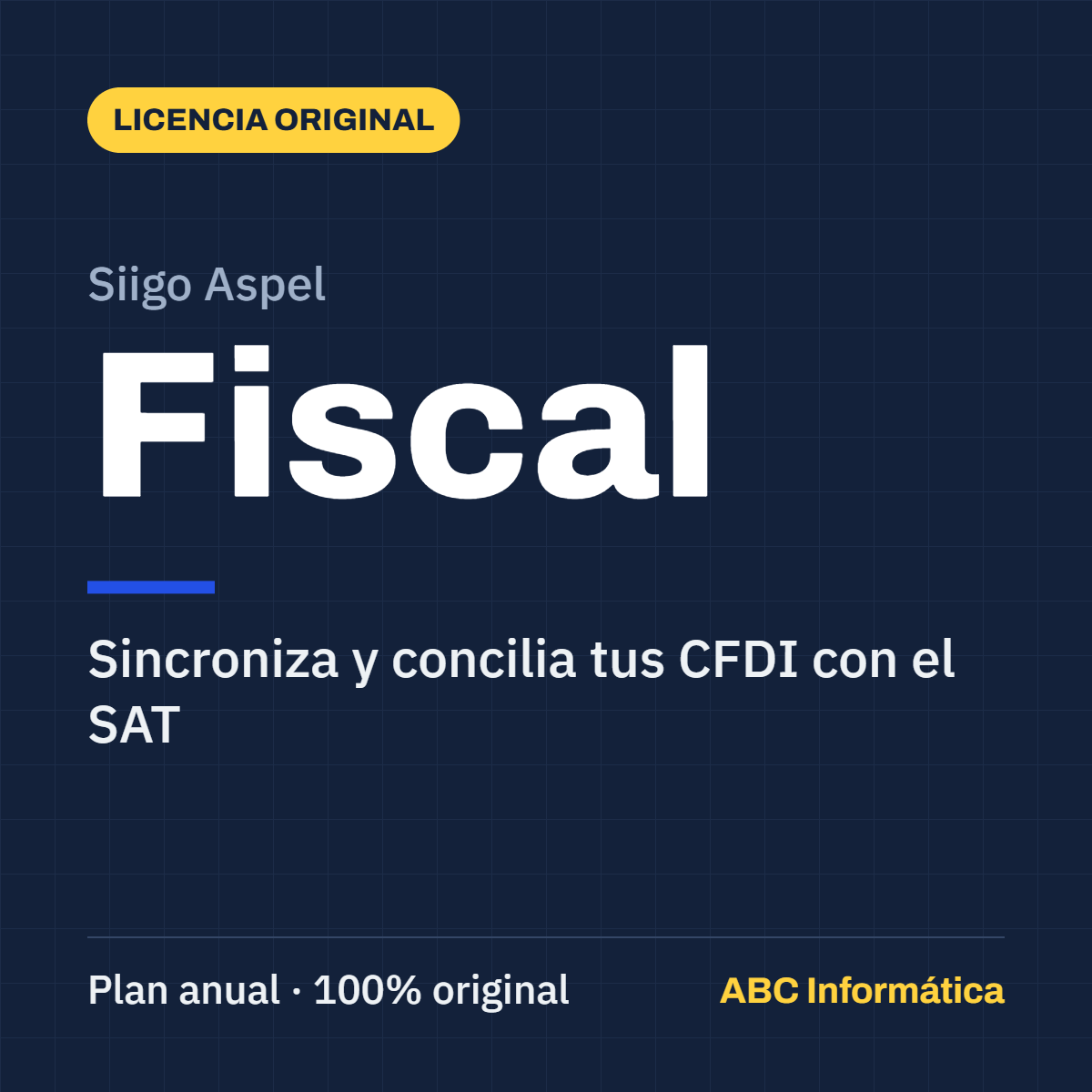 Siigo Fiscal plan anual, conciliación de CFDI con el SAT