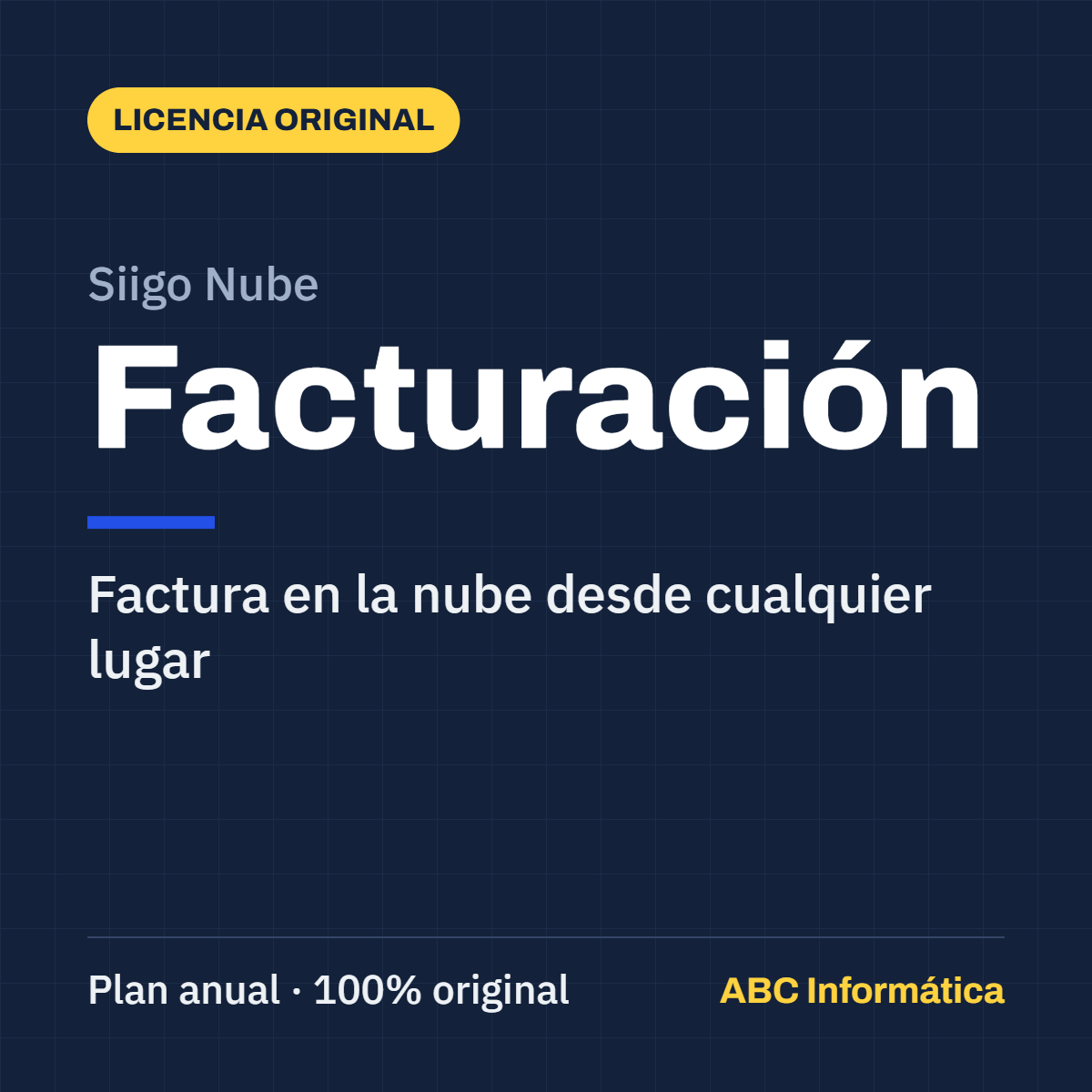 Siigo Nube Facturación plan anual