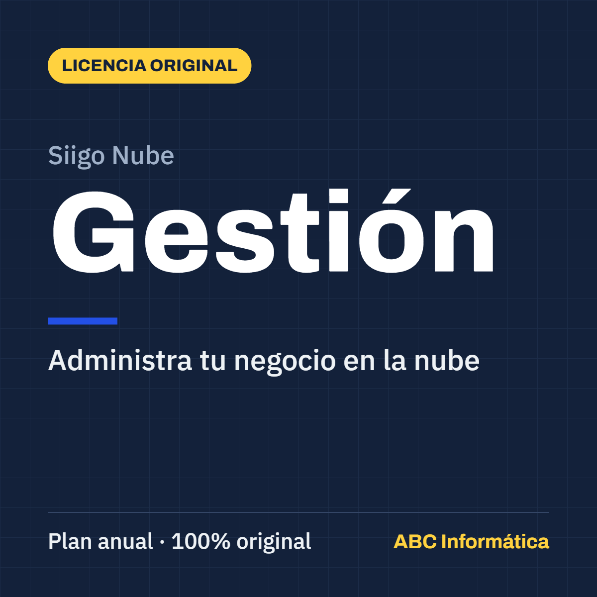Siigo Nube Gestión plan anual